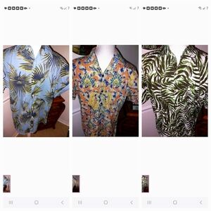 ISLAND SHIRTS Mens Bundle Of 3